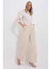 trendyol Marlenehose in Beige