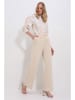 trendyol Marlenehose in Beige