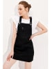 Trend Alacati Jeanskleid in Schwarz