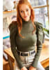 trendyol Sweter w kolorze khaki