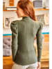 trendyol Sweter w kolorze khaki
