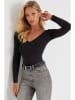 trendyol Longsleeve in Schwarz