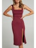 trendyol Kleid in Dunkelrot