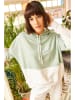 trendyol Bluza w kolorze biało-jasnozielonym