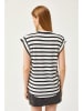 trendyol Shirt in Schwarz/ Weiß