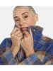 Fuchs Schmitt Mantel in Blau/ Camel