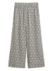 Marc O'Polo Culotte donkerblauw/wit