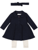 Dirkje 3tlg. Outfit  in Dunkelblau/ Creme