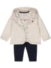 Dirkje 3tlg. Outfit in Beige/ Schwarz