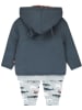 Dirkje 3tlg. Outfit in Hellblau/ Dunkelblau