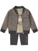 Dirkje 3tlg. Outfit in Anthrazit/ Beige