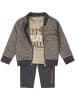 Dirkje 3tlg. Outfit in Anthrazit/ Beige