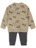Dirkje 2-delige outfit beige/antraciet