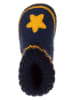 lamino Hüttenschuhe "Stern" in Dunkelblau