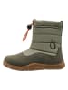lamino Barfuß-Winterstiefel in Khaki