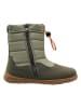 lamino Barfuß-Winterstiefel in Khaki