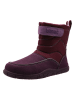 lamino Barfuß-Winterstiefel in Rot/ Lila