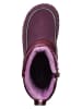 lamino Barfuß-Winterstiefel in Rot/ Lila