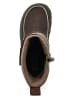 lamino Barfuß-Winterstiefel in Beige/ Braun