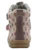 lamino Leren boots lichtroze