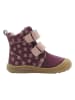 lamino Leder-Boots in Lila