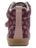 lamino Leder-Boots in Lila