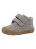 lamino Leren sneakers grijs