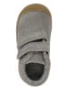 lamino Leren sneakers grijs