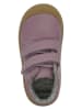 lamino Leren sneakers paars