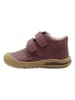 lamino Leren sneakers paars