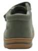 lamino Leren sneakers kaki