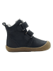 lamino Leder-Boots in Dunkelblau