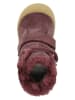 lamino Leder-Boots in Lila