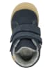 lamino Leren boots donkerblauw