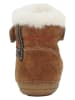 lamino Leder-Boots in Hellbraun