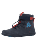 lamino Leder-Barfuß-Boots in Dunkelblau