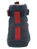 lamino Leren barefoot-boots donkerblauw