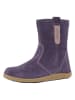 lamino Leren barefoot-boots paars