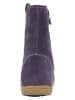 lamino Leren barefoot-boots paars