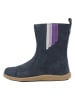 lamino Leren barefoot-boots donkerblauw