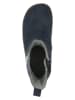 lamino Leren barefoot-boots donkerblauw