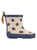 lamino Rubberlaarzen beige/donkerblauw