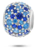 CHARM'S Silber-Bead mit Edelsteinen