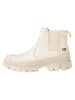 CAT Leder-Chelsea-Boots "Hardwear" in Creme