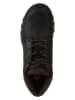 CAT Leder-Schnürschuhe "Threshold Chukka" in Schwarz