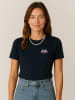 WOOOP Shirt "Mothership Coeur" in Schwarz