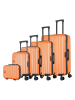 SWISS KOPPER 5-delige hardcase-trolleyset "Ruti" oranje
