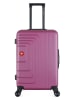 SWISS KOPPER Walizka "Ruti" w kolorze fioletowym - 41 x 65 x 26 cm