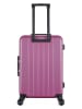 SWISS KOPPER Hardcase-Trolley "Ruti" in Lila - (B)41 x (H)65 x (T)26 cm