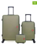 SWISS KOPPER 3-częściowy zestaw "Spiez" w kolorze khaki